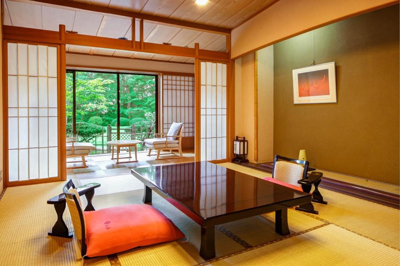 Готель Nasu Onsen Sanraku Екстер'єр фото