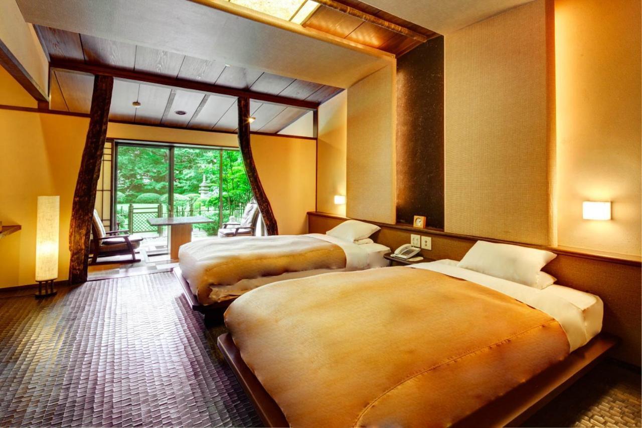 Готель Nasu Onsen Sanraku Екстер'єр фото