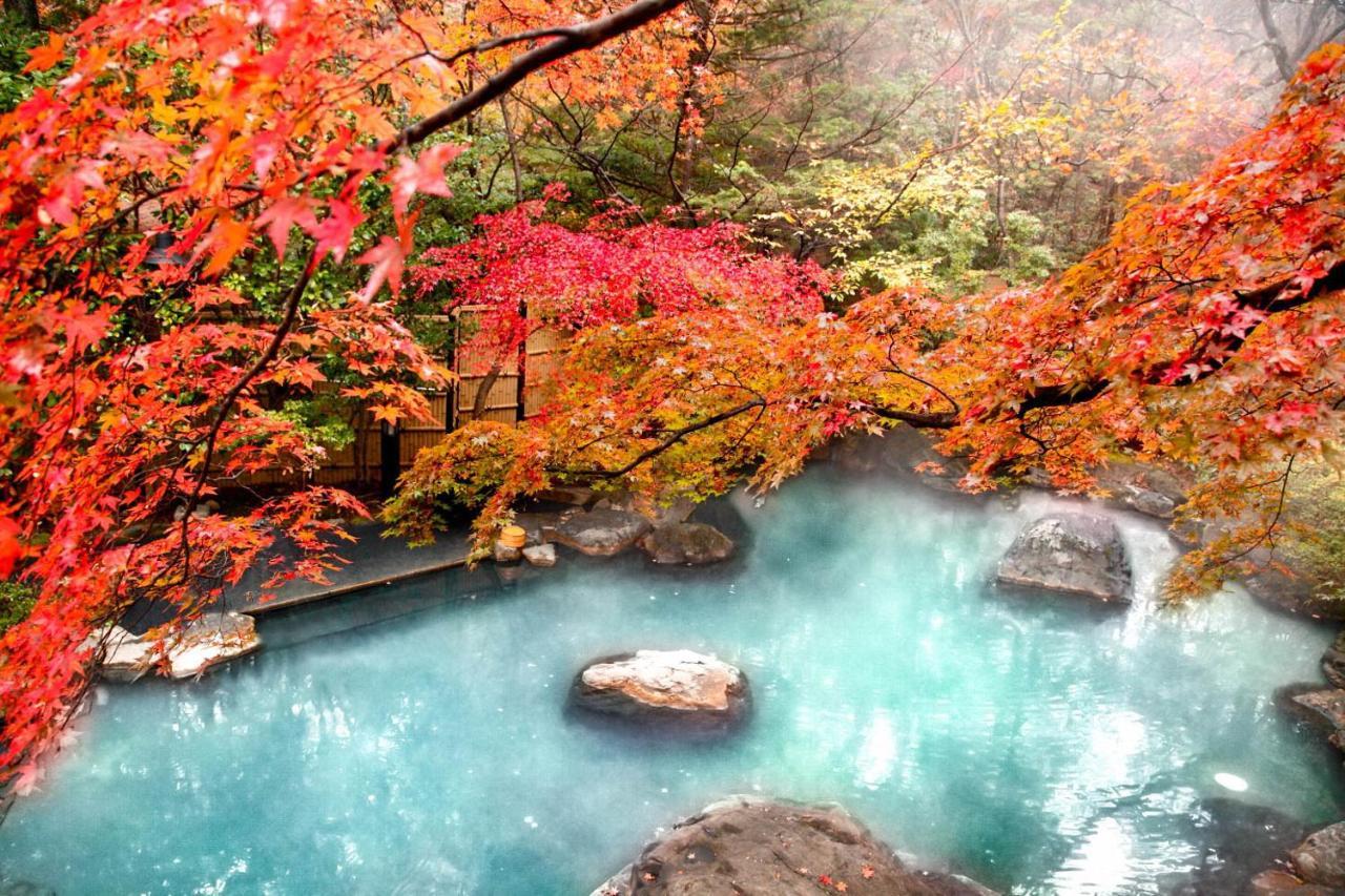 Готель Nasu Onsen Sanraku Екстер'єр фото